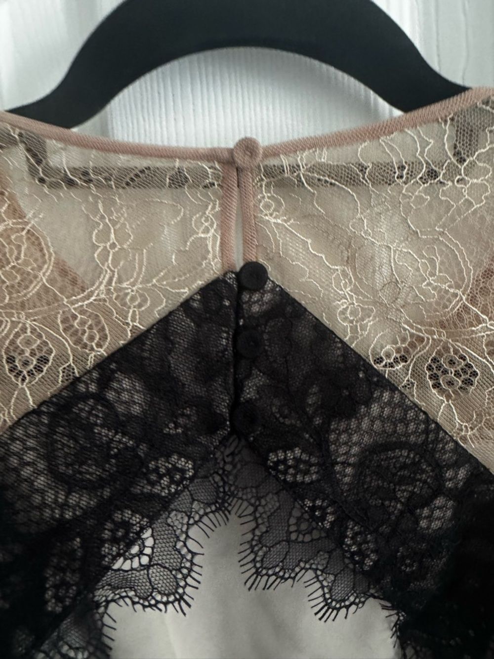 BCBGMaxAzria Aida Trumpet Full Length Lace Black Tie Dress Size 0 - Picture 4 of 7